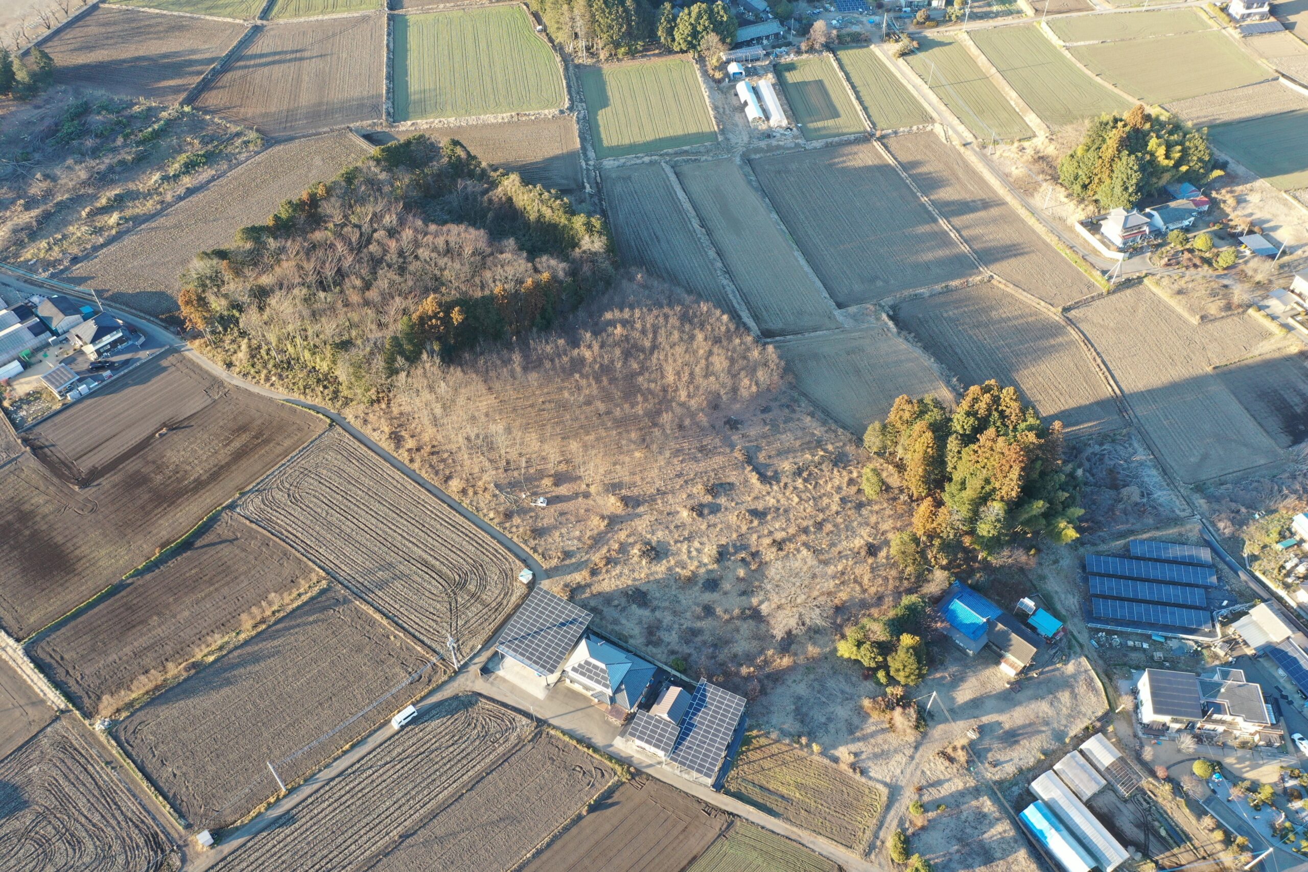 造成・設置前:栃木・壬生町北小林